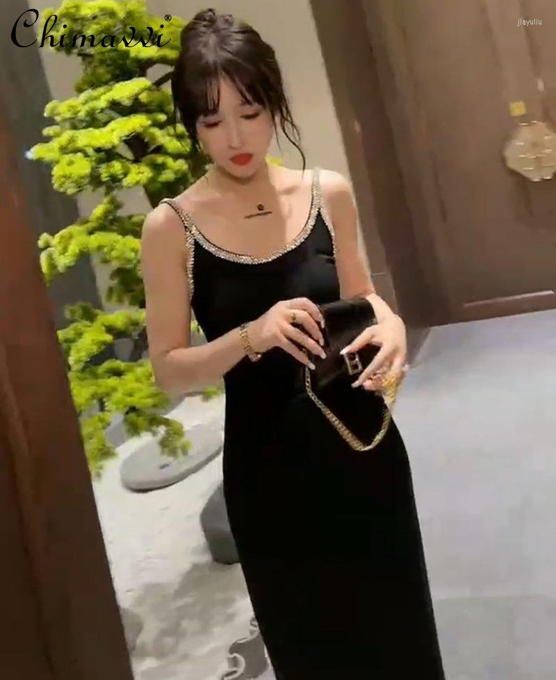 Casual Dresses Black Diamond Shiny Slim-Fit Sexy Strap Dress For Women 2023 Spring Summer Backless Light Luxury High-Grade Elegant, Picture color
Casual Dresses Black Diamond Shiny Slim-Fit Sexy Strap Dress For Women 2023 Spring Summer Backless Light Luxury High-Grade Elegant, Picture color