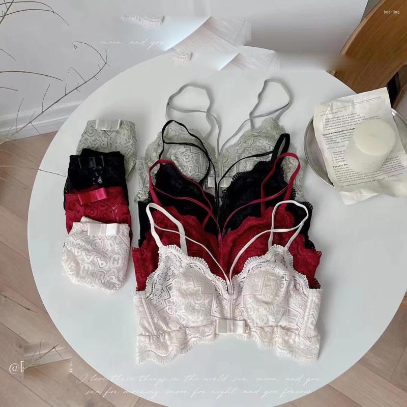 Bras Sets 2023 Full Lace Thin Cotton Bralette Small Comfortable Underwire Bra And Panty Wire Free Seamless Women Sexy Lingerie, Beige
Bras Sets 2023 Full Lace Thin Cotton Bralette Small Comfortable Underwire Bra And Panty Wire Free Seamless Women Sexy Lingerie, Beige