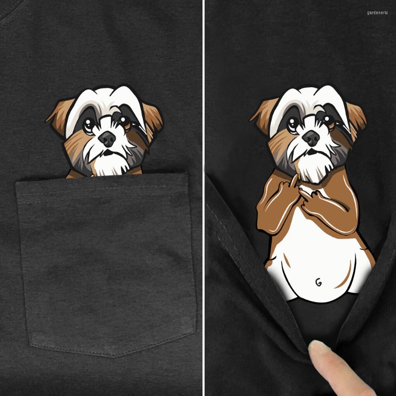 Men's T Shirts PLstar Cosmos Shirt Summer Pocket Shih Tzu Printed T-shirt Men For Women Tops Funny Cotton Black Tees
Men's T Shirts PLstar Cosmos Shirt Summer Pocket Shih Tzu Printed T-shirt Men For Women Tops Funny Cotton Black Tees