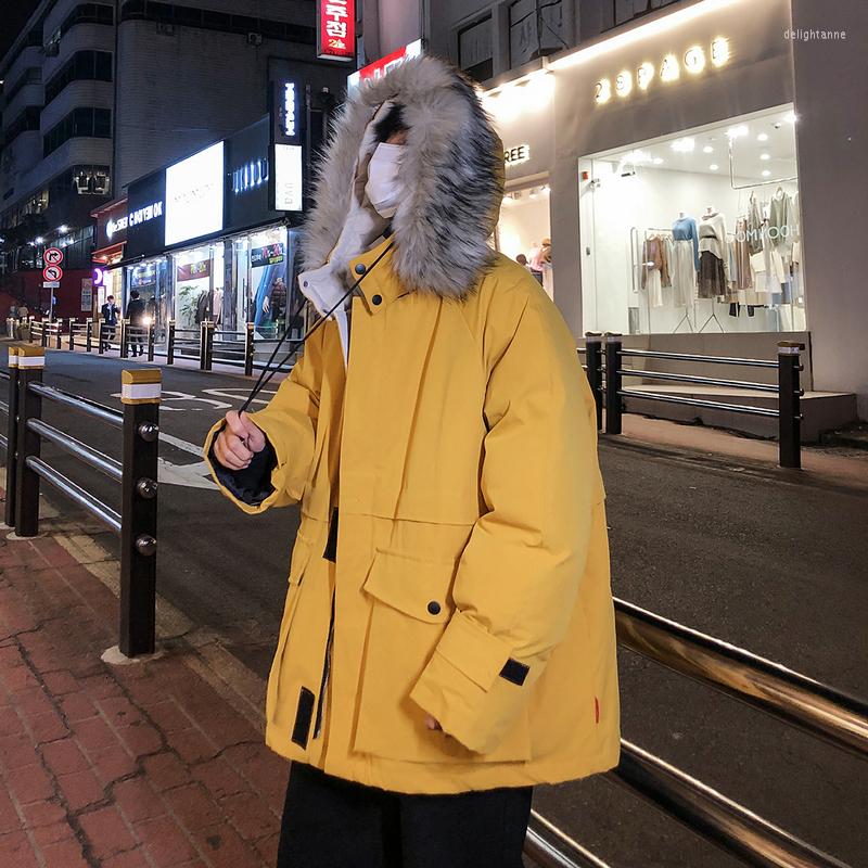 Men's Down Winter Thick Jacket Warm Fashion Parka Men Solid Color Casual Fur Collar Hooded Coat Man Wild Loose Cotton, Blue
Men's Down Winter Thick Jacket Warm Fashion Parka Men Solid Color Casual Fur Collar Hooded Coat Man Wild Loose Cotton, Blue