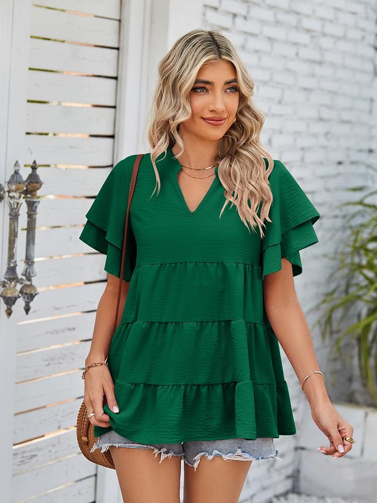 Women's Blouses Summer Loose For Women 2023 Fashion Stitching V Neck Short Sleeve Elegant Office Work Lady Shirt Plus Size Casual Tops, White
Women's Blouses Summer Loose For Women 2023 Fashion Stitching V Neck Short Sleeve Elegant Office Work Lady Shirt Plus Size Casual Tops, White