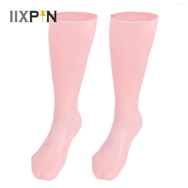 Women Socks Unisex 1 Pair Feet Care Moisturizing Silicone Gel Foot Skin Knee-high Anti-Cracking Protector Spa Home Use, Pink
Women Socks Unisex 1 Pair Feet Care Moisturizing Silicone Gel Foot Skin Knee-high Anti-Cracking Protector Spa Home Use, Pink