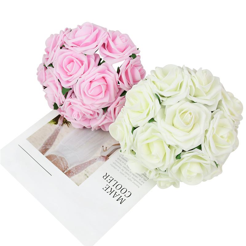 Wedding Flowers Bouquet Roses Bridal Family Party Decoration Fake DIY Scrapbook Supplies
Wedding Flowers Bouquet Roses Bridal Family Party Decoration Fake DIY Scrapbook Supplies