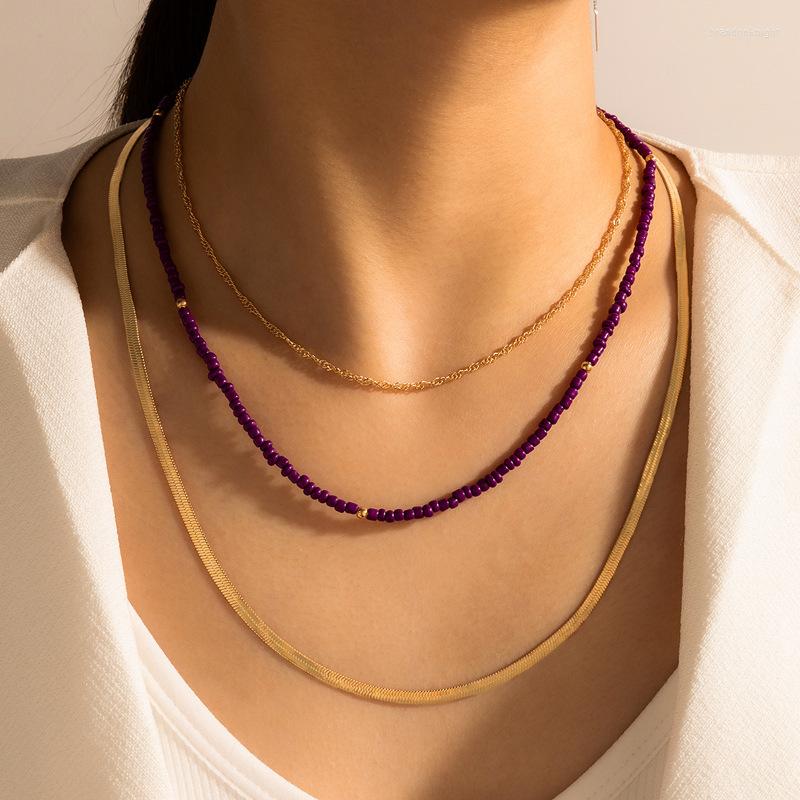 Choker Fashion Simple Matching Hand Beaded Geometric Chain Niche Design Sense Of Personality Street Po Lady Quality Necklace
Choker Fashion Simple Matching Hand Beaded Geometric Chain Niche Design Sense Of Personality Street Po Lady Quality Necklace