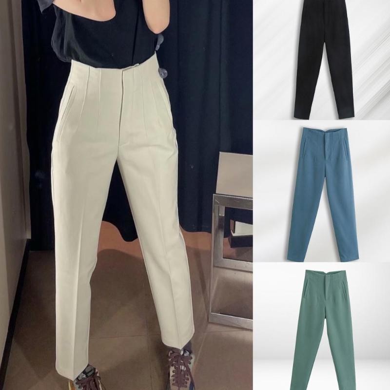 Women's Pants & Capris Women Elastic Waist Wide Leg High Fashion Trousers Athletic Pure Color Straight Female Loose Suit For Outdoor, Black
Women's Pants & Capris Women Elastic Waist Wide Leg High Fashion Trousers Athletic Pure Color Straight Female Loose Suit For Outdoor, Black