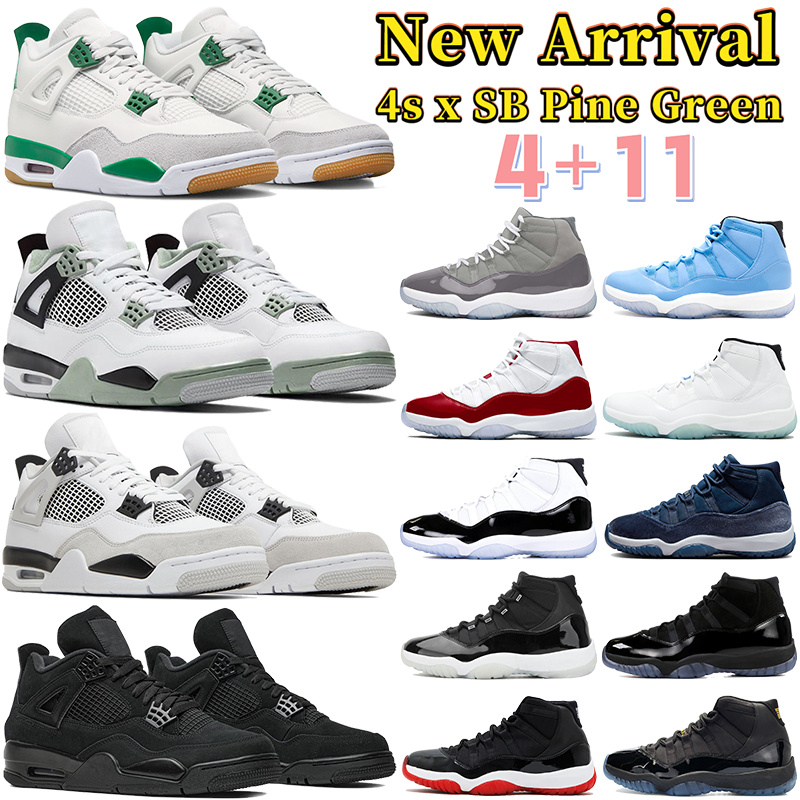 2023 Men 4 4s basketball shoes retros 11 11s sneakers Pine Green Seafoam designer black cat University Blue women sneaker womens cherry cool grey mens sports shoes, 44 low concord bred
2023 Men 4 4s basketball shoes retros 11 11s sneakers Pine Green Seafoam designer black cat University Blue women sneaker womens cherry cool grey mens sports shoes, 44 low concord bred