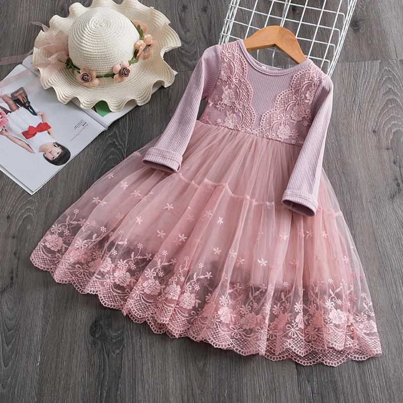 Girl Dresses Girl's Girls Lace Dress For Kids Winter Autunm Floral Embroidery Cotton Party Children Spring Full Seleeve Casual Wear Clothing, As photo
Girl Dresses Girl's Girls Lace Dress For Kids Winter Autunm Floral Embroidery Cotton Party Children Spring Full Seleeve Casual Wear Clothing, As photo