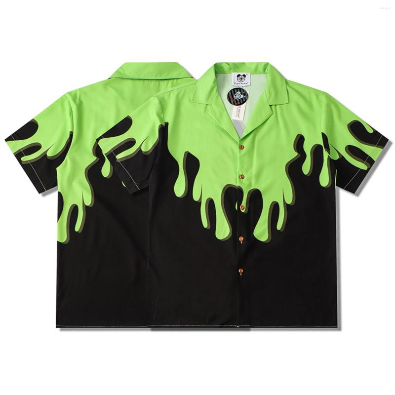 Men' T Shirts Mens Turn Down Collar Men Short High Beach Print Street Full Shirt Flower Sleeve Cardigan Stretch For, Green
Men' T Shirts Mens Turn Down Collar Men Short High Beach Print Street Full Shirt Flower Sleeve Cardigan Stretch For, Green