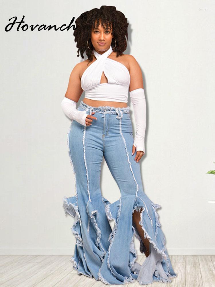 Women' Jeans Hovanch Women' Solid High Waist Perforated Long Flare Sexy Fashion Street Winter And Spring Pants, Light blue
Women' Jeans Hovanch Women' Solid High Waist Perforated Long Flare Sexy Fashion Street Winter And Spring Pants, Light blue