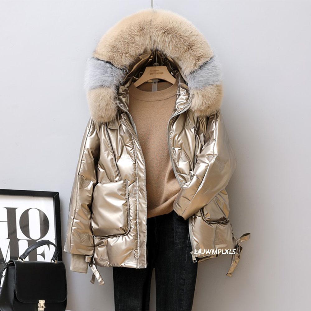 Parkas Glossy White Duck Down Jackets Coats 2022 New Autumn Winter Women Luxury Natural Fox Fur Hooded 90% Duck Down Jackets Female, Style 1
Parkas Glossy White Duck Down Jackets Coats 2022 New Autumn Winter Women Luxury Natural Fox Fur Hooded 90% Duck Down Jackets Female, Style 1