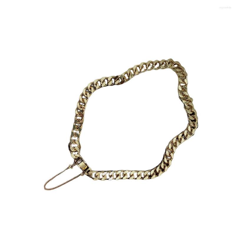 Pendant Necklaces Classic Necklace Beautiful Retro Vintage Metal Coarse Chain Thick Lightweight Wear-resistant Portable Neckchain
Pendant Necklaces Classic Necklace Beautiful Retro Vintage Metal Coarse Chain Thick Lightweight Wear-resistant Portable Neckchain