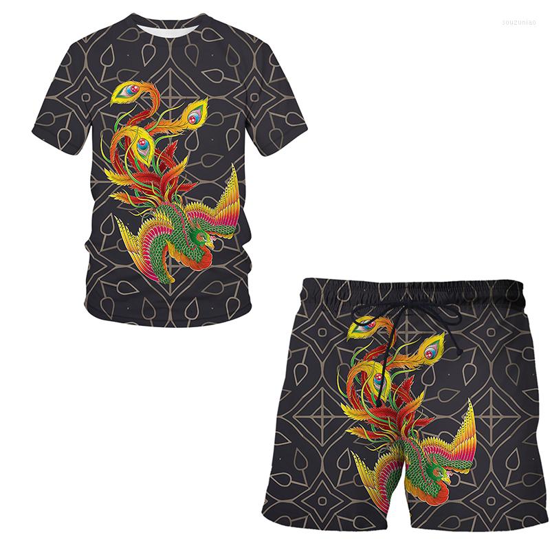 Men's Tracksuits Chinese Dragon Totem 3D Boys And Girls T-shirt Short Sleeve Shorts Trend Casual Set 2023 Summer Fashion Men Clothing, Cbt-3929jiacbdk-2286
Men's Tracksuits Chinese Dragon Totem 3D Boys And Girls T-shirt Short Sleeve Shorts Trend Casual Set 2023 Summer Fashion Men Clothing, Cbt-3929jiacbdk-2286