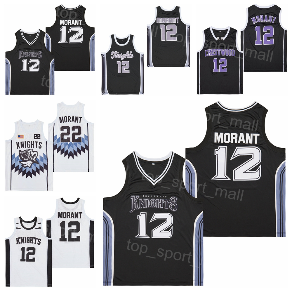 High School Crestwood Jersey Ja Morant 12 Basketball Moive KNIGHTS ALTERNATE BLACK CRESTWOOD White Color HipHop Embroidery And Sewing For Sport Fans Breathable
High School Crestwood Jersey Ja Morant 12 Basketball Moive KNIGHTS ALTERNATE BLACK CRESTWOOD White Color HipHop Embroidery And Sewing For Sport Fans Breathable