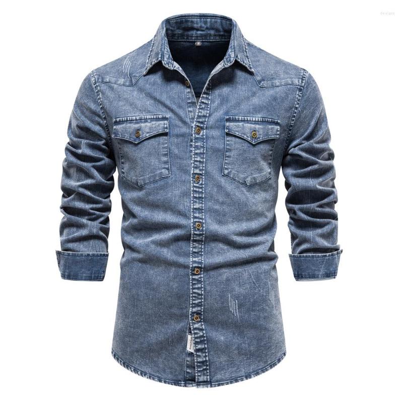 Men' Jackets Autumn And Winter Men' Denim Shirts Quality Heavy Industry Washing Used For Men, Black
Men' Jackets Autumn And Winter Men' Denim Shirts Quality Heavy Industry Washing Used For Men, Black