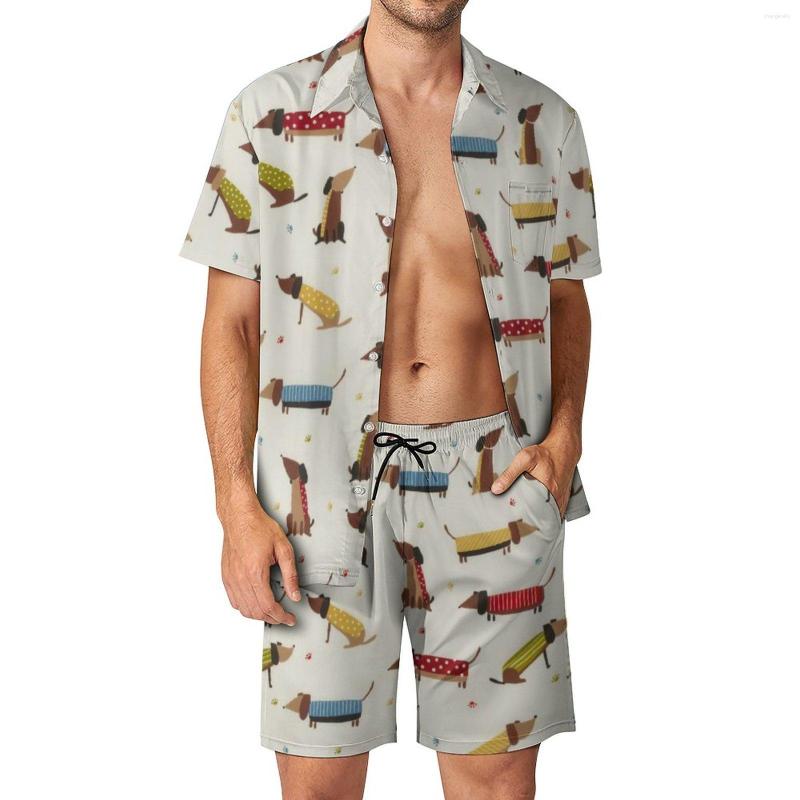 Men's Tracksuits Colorful Dog Men Sets Funny Animal Print Casual Shorts Beachwear Shirt Set Summer Trendy Suit Short-Sleeved Oversized, Style-9
Men's Tracksuits Colorful Dog Men Sets Funny Animal Print Casual Shorts Beachwear Shirt Set Summer Trendy Suit Short-Sleeved Oversized, Style-9