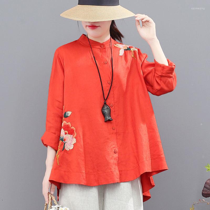 Ethnic Clothing Style Vintage Harajuku Embroidery Chinese Tops Women 2023 Spring Classical Loose Cotton Coat Tang Suit Female Autumn
Ethnic Clothing Style Vintage Harajuku Embroidery Chinese Tops Women 2023 Spring Classical Loose Cotton Coat Tang Suit Female Autumn