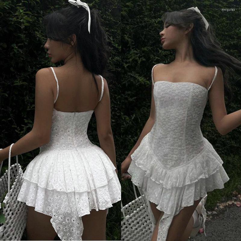 Casual Dresses Y2k Girl French Pure Desire Embroidery A Pendulum Princess Dress Spaghetti Strap Short White A-LINE Holiday Female
Casual Dresses Y2k Girl French Pure Desire Embroidery A Pendulum Princess Dress Spaghetti Strap Short White A-LINE Holiday Female