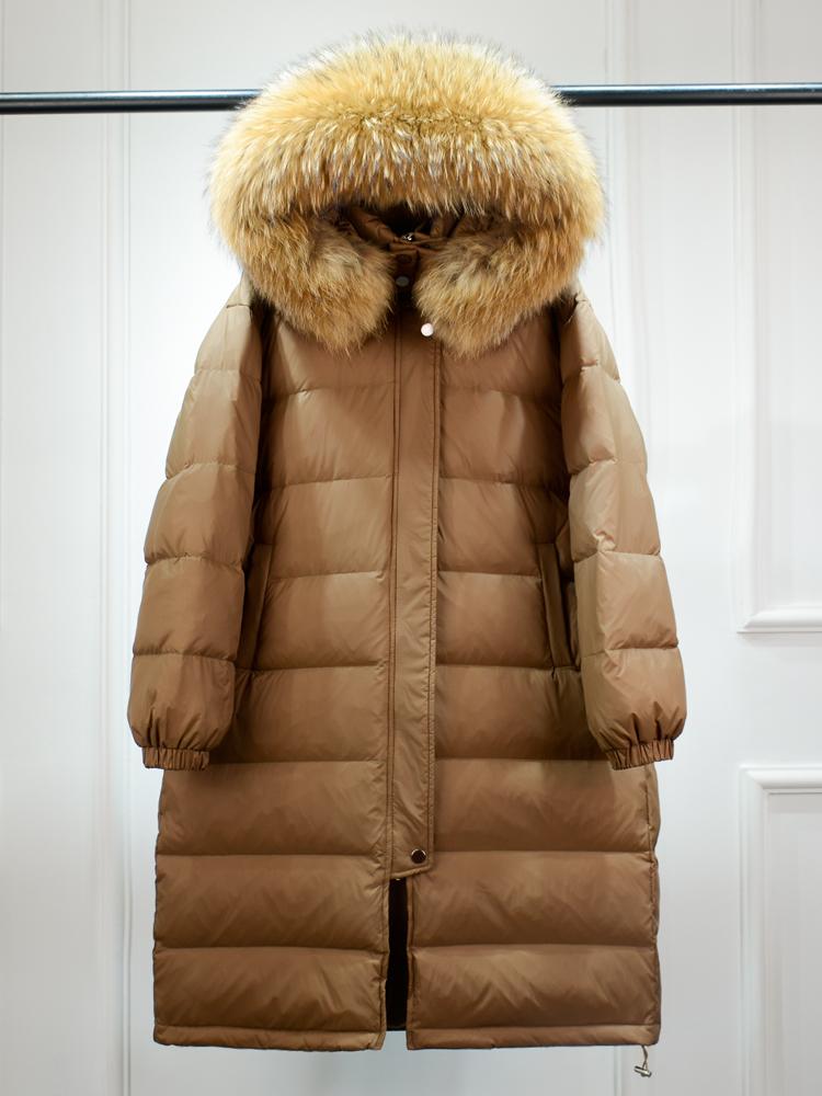 Parkas Lagabogy 2022 New Winter Women Duck Down Coat Large Real Fur Hooded Long Puffer Jacket Loose Warm Waterproof Female Snow Outwear, Without fur
Parkas Lagabogy 2022 New Winter Women Duck Down Coat Large Real Fur Hooded Long Puffer Jacket Loose Warm Waterproof Female Snow Outwear, Without fur