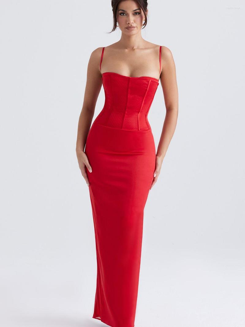 Casual Dresses BEAUKEY 2023 Est Red Long Bodycon Dress For Women Split Spaghetti Party Club Wear Ankle Length Vestidos
Casual Dresses BEAUKEY 2023 Est Red Long Bodycon Dress For Women Split Spaghetti Party Club Wear Ankle Length Vestidos