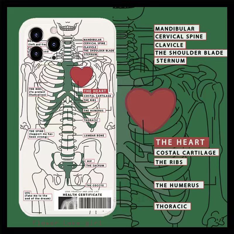 Fashion cases Heart Skeleton Phone Case For iPhone 13 14 Pro Max 11 12 XS XR 7 8 Plus Creative Shockproof Soft Silicone Phone Case Back Cover
Fashion cases Heart Skeleton Phone Case For iPhone 13 14 Pro Max 11 12 XS XR 7 8 Plus Creative Shockproof Soft Silicone Phone Case Back Cover