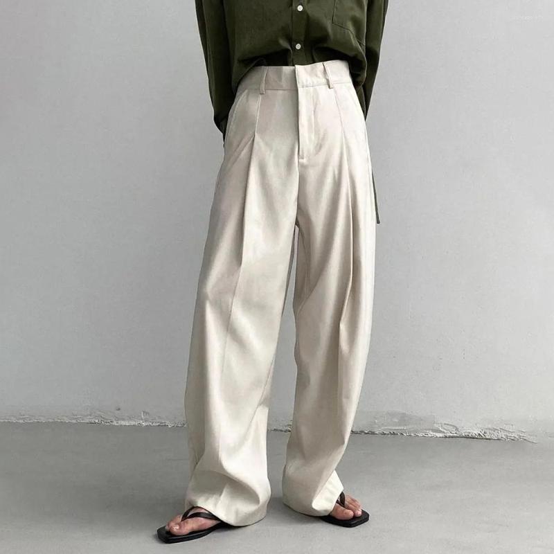 Men' Suits British Pleated Drape Mopping Straight Suit Pants Luxury Men' Formal Trousers Stylish Design Sense Niche Slacks, Black
Men' Suits British Pleated Drape Mopping Straight Suit Pants Luxury Men' Formal Trousers Stylish Design Sense Niche Slacks, Black