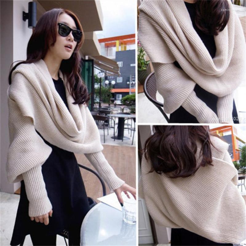 Scarves European Style Winter Women Long Scarf With Sleeves Wool Knitted For Thick Warm Casual Shawl High Quality
Scarves European Style Winter Women Long Scarf With Sleeves Wool Knitted For Thick Warm Casual Shawl High Quality