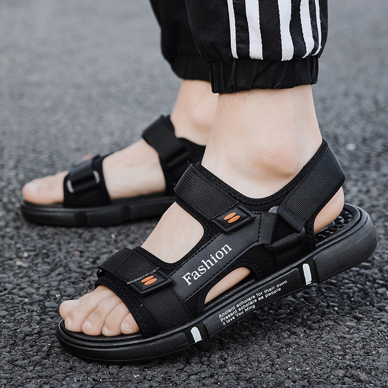 Sandals Men Summer New Korean Sandals Fashion Casual Personality Non-slip Beach Slippers Male Plus Size -45 Sandalias Hombre 230420, Blue
Sandals Men Summer New Korean Sandals Fashion Casual Personality Non-slip Beach Slippers Male Plus Size -45 Sandalias Hombre 230420, Blue