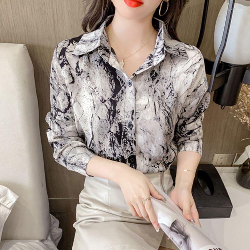 Women's Blouses Woman Spring Autumn Style Shirts Lady Casual Long Sleeve Turn-down Collar Blusas Tops DD9426, White
Women's Blouses Woman Spring Autumn Style Shirts Lady Casual Long Sleeve Turn-down Collar Blusas Tops DD9426, White