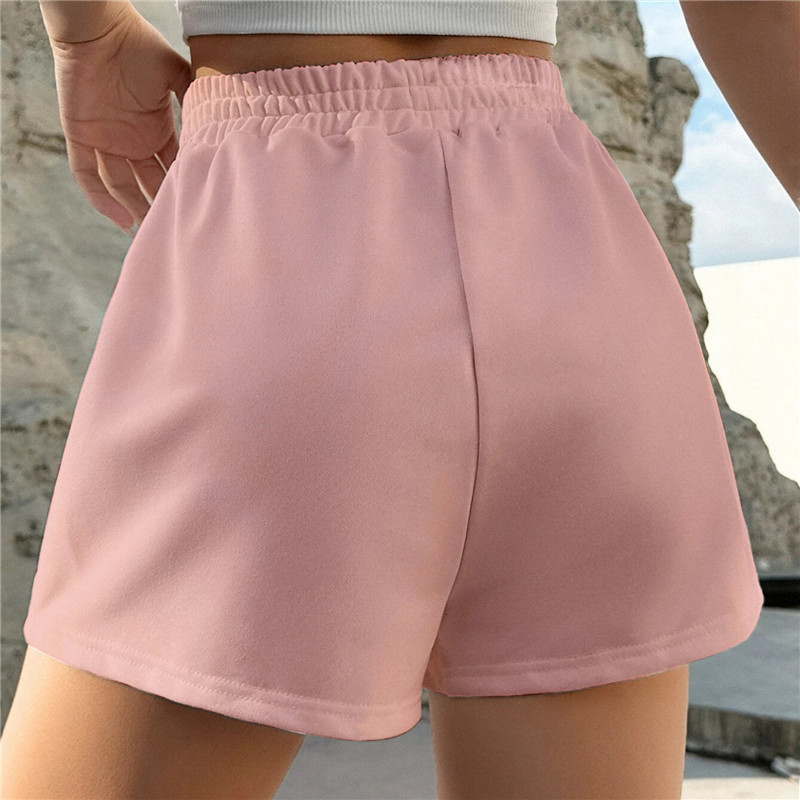 Womens Shorts Sports Shorts Women Summer Leopard Print Anti Emptied Skinny Shorts Casual Student Elastic Waist Leisure Home Clothes Pants 230420
