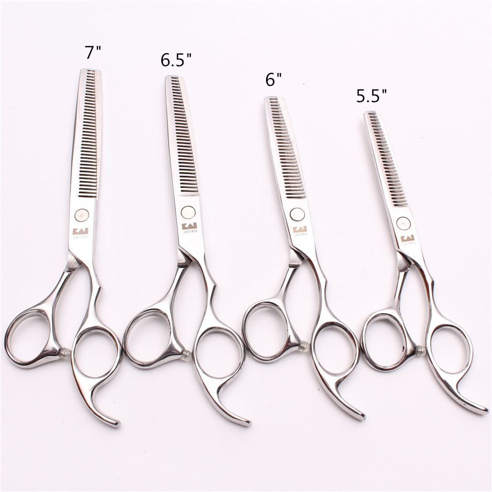 Hair Scissors Hair Scissors 5.0- 7.5 Inch Hair Scissors Professional High Quality Thinning HRC Salon Scissor Hair Cutting Tools Barbershop 230419