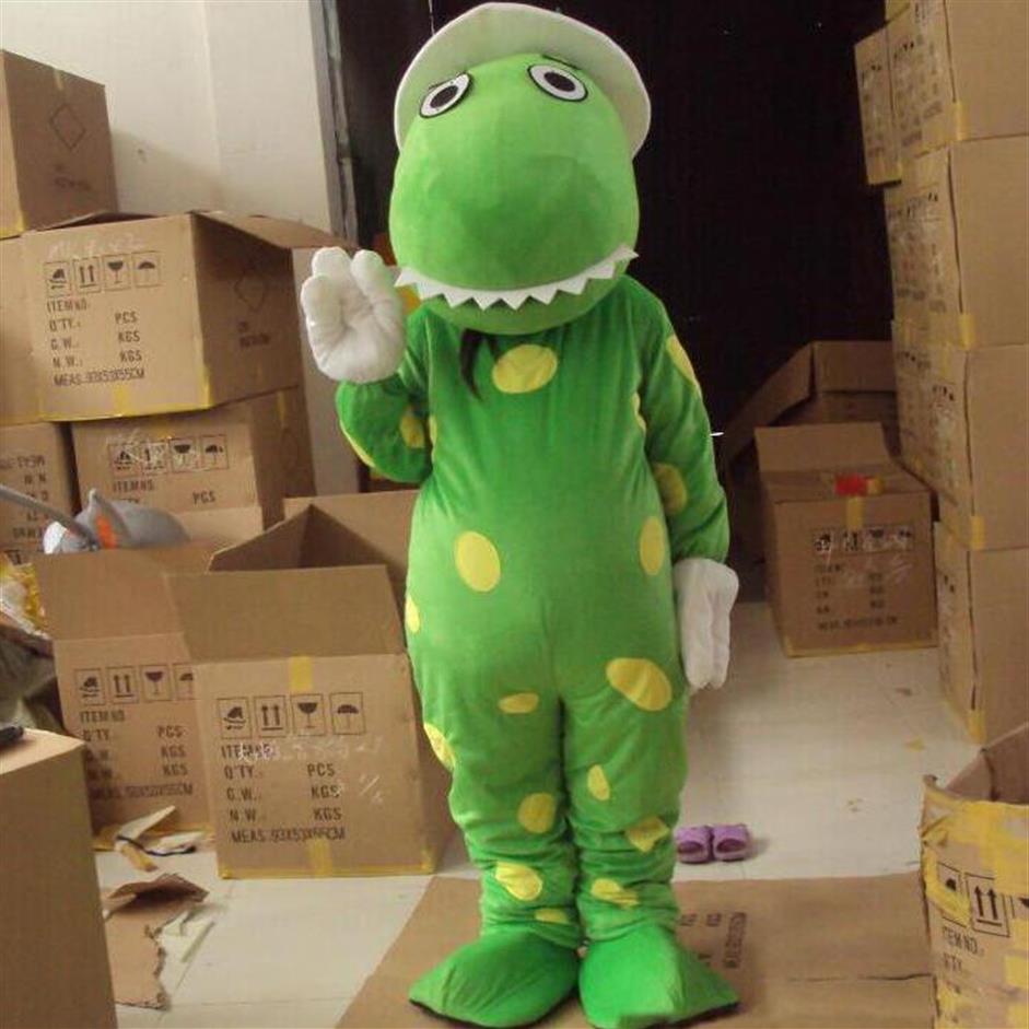 2018 High quality Dorothy the Dinosaur Mascot Costume terms head material 2711, Green
2018 High quality Dorothy the Dinosaur Mascot Costume terms head material 2711, Green
