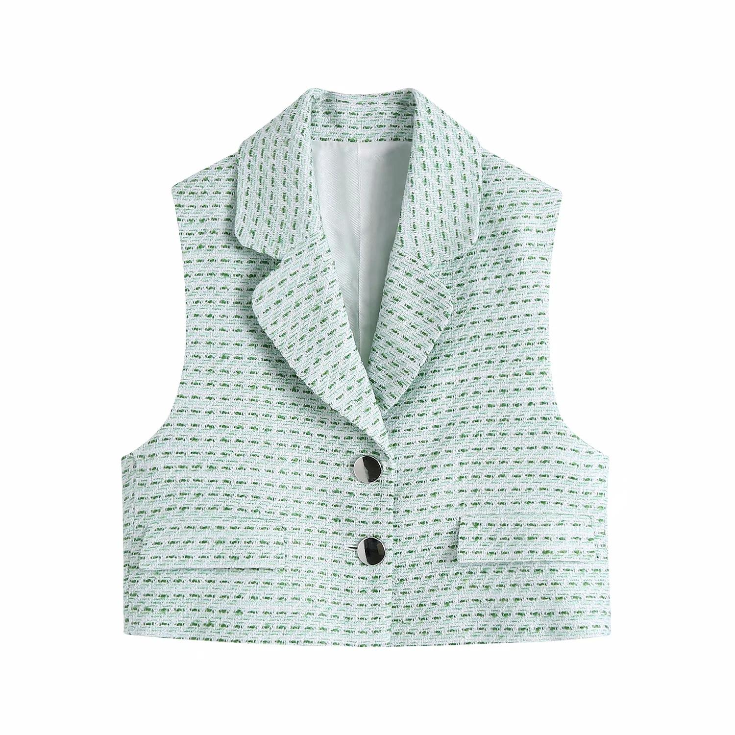 Pants New Leisure Styles Women Retro Check Printing Tweed Casual Suit With Pleated Skirt And Vest Coat Ladies Blazers 3 Piece Set
Pants New Leisure Styles Women Retro Check Printing Tweed Casual Suit With Pleated Skirt And Vest Coat Ladies Blazers 3 Piece Set