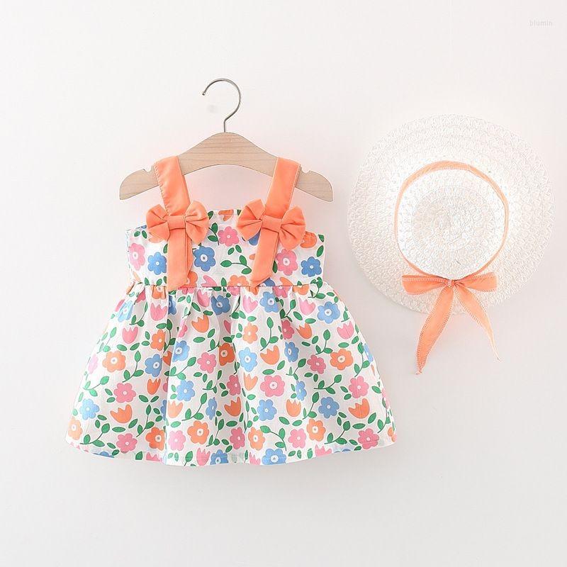 Girl Dresses Summer Clothes Baby Girl's Camisole Dress Floral Cute Kids Sleeveless Hat Two-piece Infantil Costume Clothing, P15
Girl Dresses Summer Clothes Baby Girl's Camisole Dress Floral Cute Kids Sleeveless Hat Two-piece Infantil Costume Clothing, P15