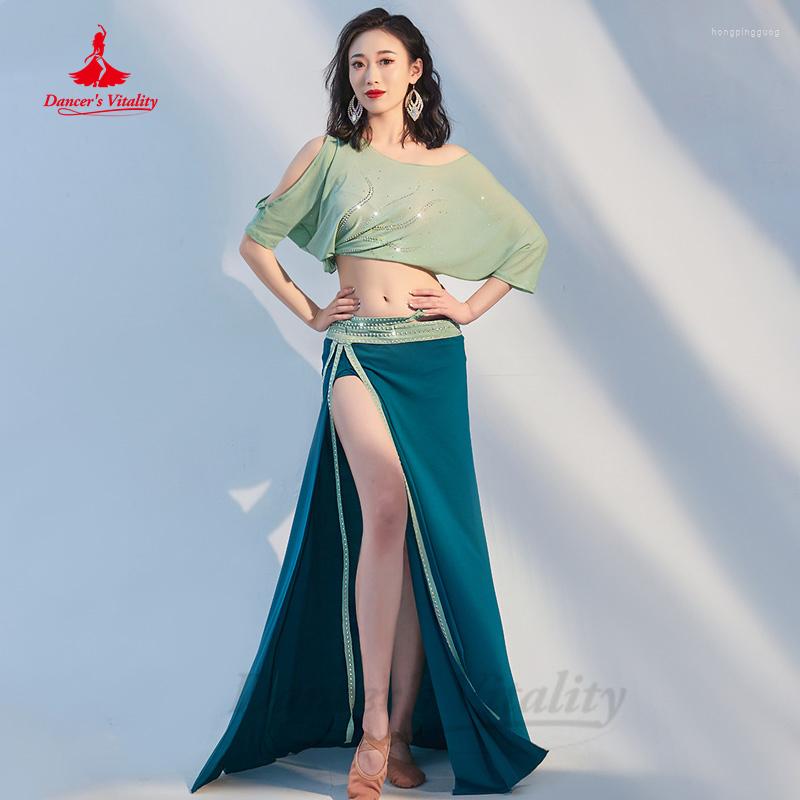 Stage Wear Belly Dance Costume Suit 2023 Oriental Practice Clothing Half Sleeves Top Split Long Skirt 2pcs Bellydancer Set, Pink
Stage Wear Belly Dance Costume Suit 2023 Oriental Practice Clothing Half Sleeves Top Split Long Skirt 2pcs Bellydancer Set, Pink
