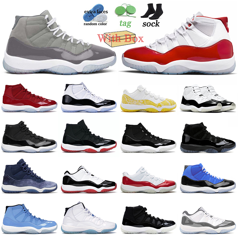 Jumpman 11 Men Baskebtall Shoes 11s OG Sneakers Cool Grey Cherry High Concord Tour Yellow Snakeskin DMP Bred Space Jam Gamma Blue Cement Grey Women Trainers Size 36-47, A42 black blue 40-47
Jumpman 11 Men Baskebtall Shoes 11s OG Sneakers Cool Grey Cherry High Concord Tour Yellow Snakeskin DMP Bred Space Jam Gamma Blue Cement Grey Women Trainers Size 36-47, A42 black blue 40-47
