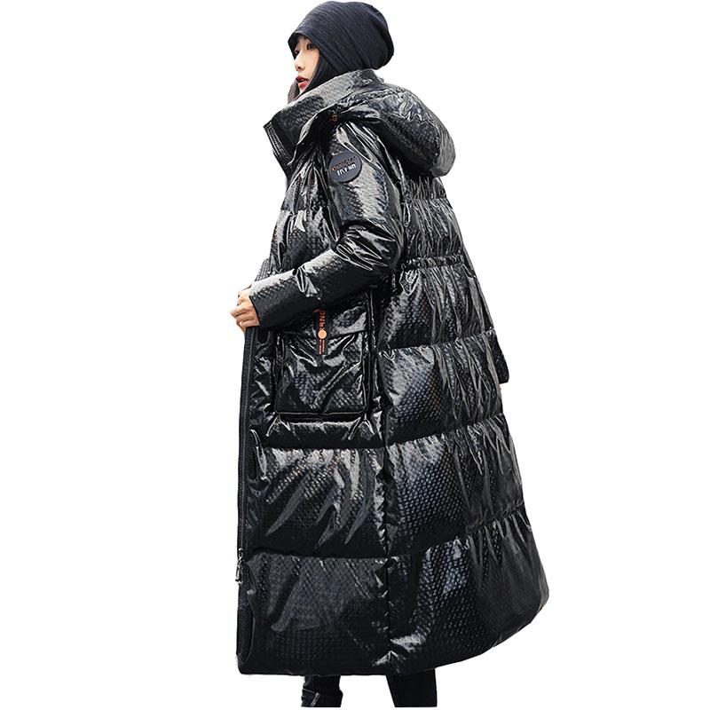 Parkas Coat 2022New Fashion Warm Glossy Thick Women Down Jacket Winter White Duck Down Cold Protection Hooded Women Down Jacket NBH264, Black
Parkas Coat 2022New Fashion Warm Glossy Thick Women Down Jacket Winter White Duck Down Cold Protection Hooded Women Down Jacket NBH264, Black