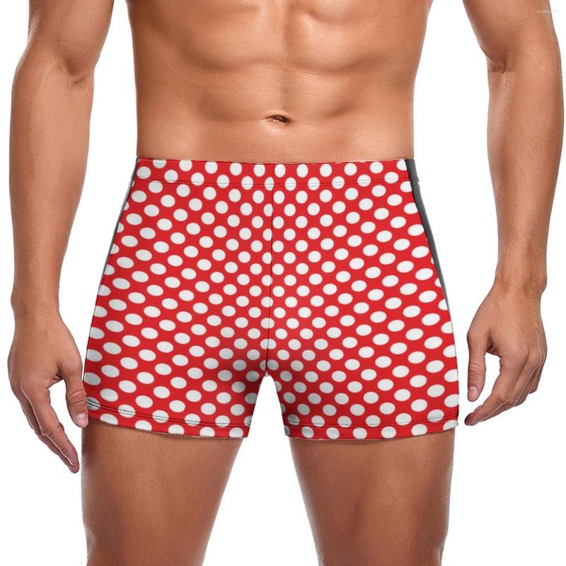 Men' Swimwear Vintage 80S Swimming Trunks Red And White Polka Dots Beach Large Size Swim Shorts Print Stay-in-Shape Male Briefs, Style
Men' Swimwear Vintage 80S Swimming Trunks Red And White Polka Dots Beach Large Size Swim Shorts Print Stay-in-Shape Male Briefs, Style