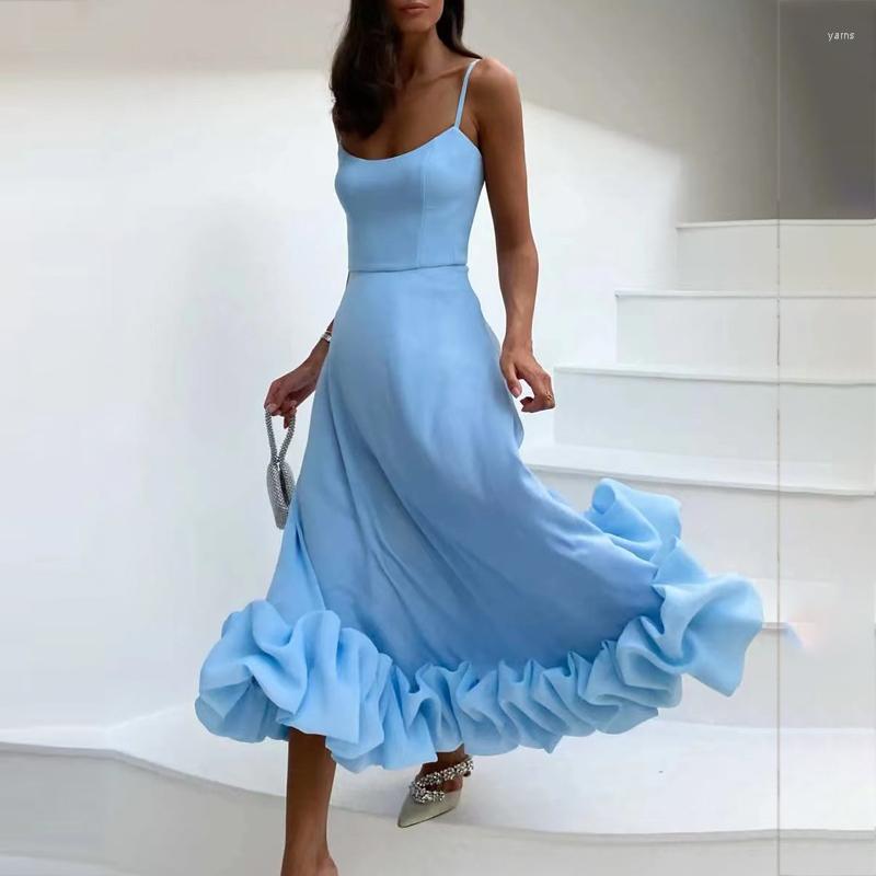 Casual Dresses Sexy Suspender Floral Print Beach Boho Dress Fashion Sleeveless Sling Party Women Elegant Loose Ruffle Long, Rose red
Casual Dresses Sexy Suspender Floral Print Beach Boho Dress Fashion Sleeveless Sling Party Women Elegant Loose Ruffle Long, Rose red