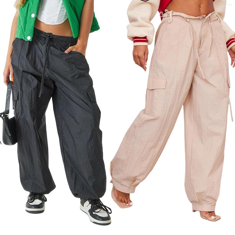 Women' Pants Women Loose Cargo Solid Color Casual Drawstring Basic Harem Trousers With Pockets For Streetwear, Black
Women' Pants Women Loose Cargo Solid Color Casual Drawstring Basic Harem Trousers With Pockets For Streetwear, Black