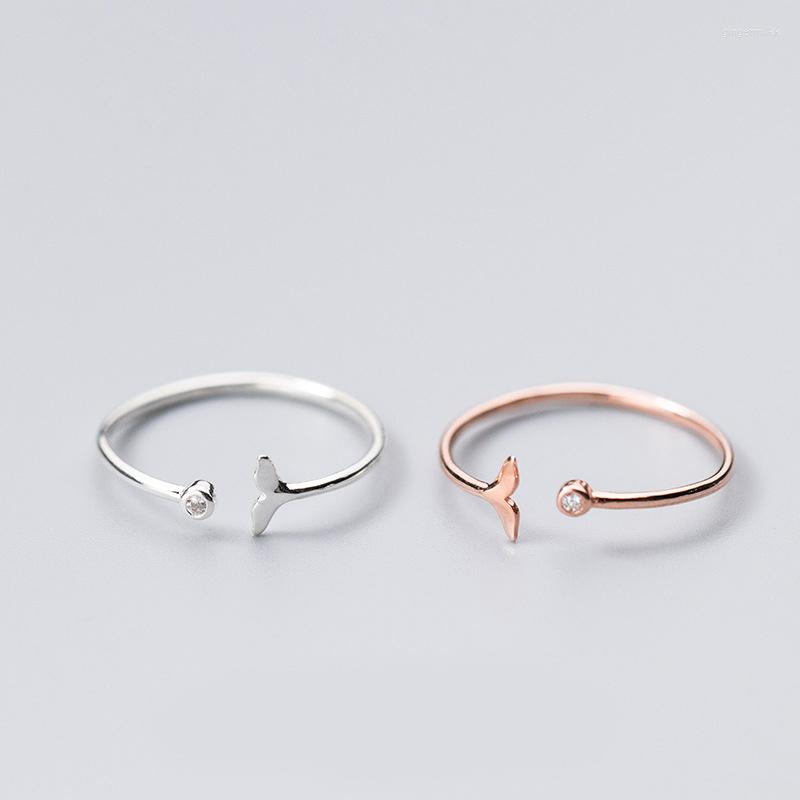 Cluster Rings MloveAcc Authentic 925 Sterling Silver Adjustable Dolphin Mermaid Tail CZ Finger For Women Jewelry Gift
Cluster Rings MloveAcc Authentic 925 Sterling Silver Adjustable Dolphin Mermaid Tail CZ Finger For Women Jewelry Gift