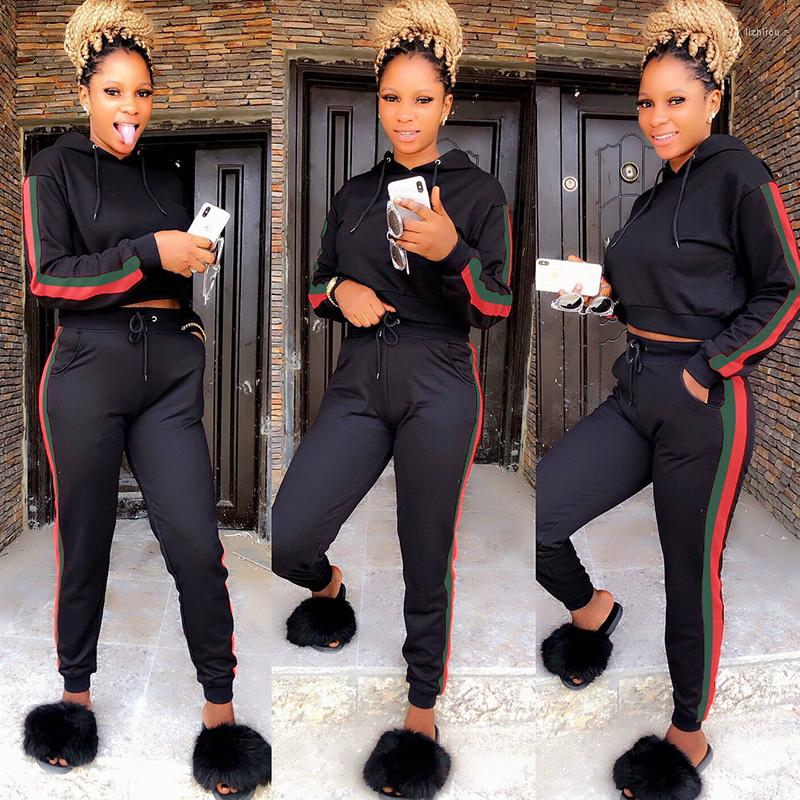 Women' Two Piece Pants 2 Set Hooded Tracksuit Women Joggers Sweat Suits Outfit Long Sleeve Track Side Stripe Outfits Clothing Crop Top, Black
Women' Two Piece Pants 2 Set Hooded Tracksuit Women Joggers Sweat Suits Outfit Long Sleeve Track Side Stripe Outfits Clothing Crop Top, Black