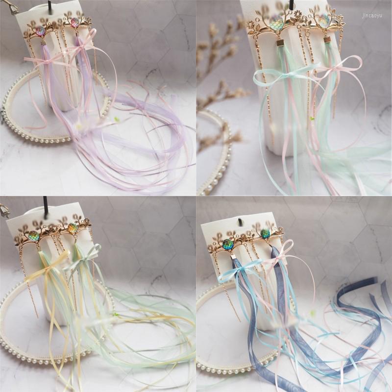 Hair Accessories Hanfu Classical Long Ribbon Decor Pair Clips Hairpin Daily Performance Headdress Women Girl Gift
Hair Accessories Hanfu Classical Long Ribbon Decor Pair Clips Hairpin Daily Performance Headdress Women Girl Gift