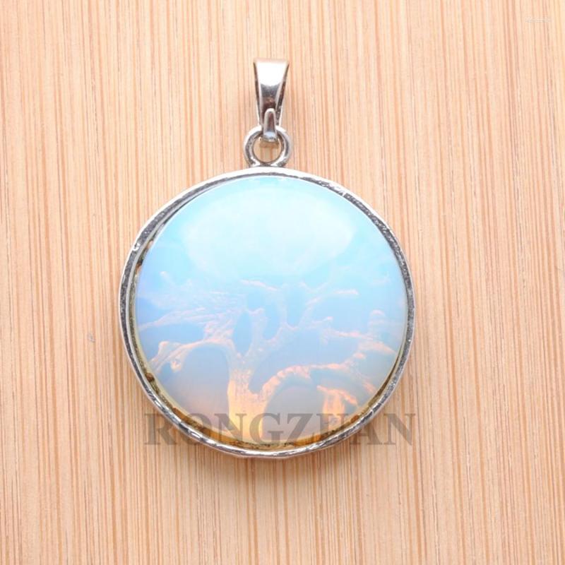 Pendant Necklaces Natural White Opal Stone Ancient Silver-color Hollow Tree Of Life Round Flat Beads Women Men Jewelry TN3576
Pendant Necklaces Natural White Opal Stone Ancient Silver-color Hollow Tree Of Life Round Flat Beads Women Men Jewelry TN3576