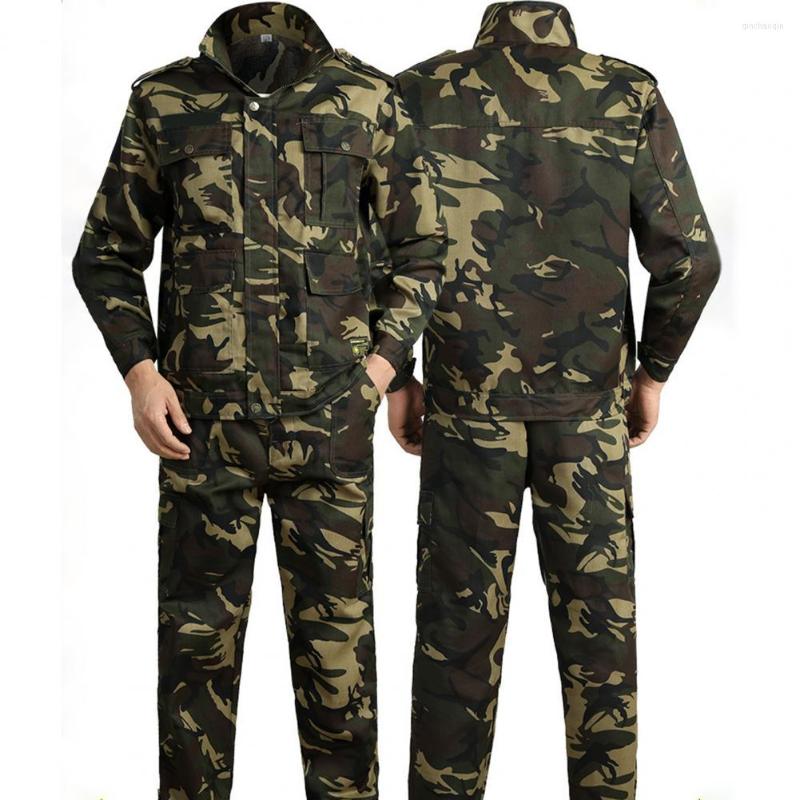 Gym Clothing Men Coat Pants Multiple Pockets Washable Anti Scratch Moisture-wicking Overalls Button Cuff Work Clothes Suit For School, Camouflage
Gym Clothing Men Coat Pants Multiple Pockets Washable Anti Scratch Moisture-wicking Overalls Button Cuff Work Clothes Suit For School, Camouflage
