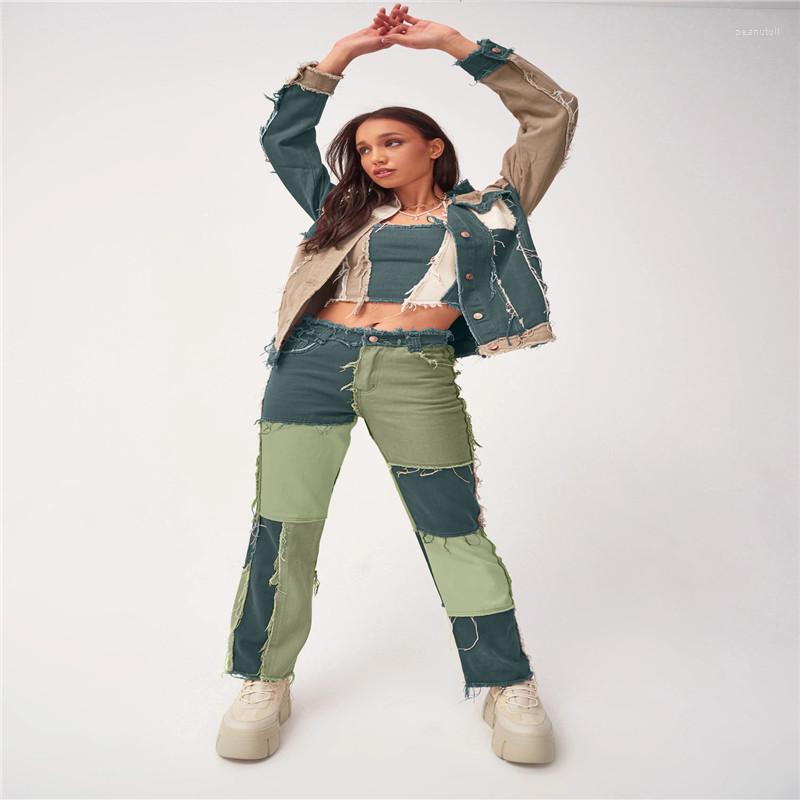 Women' Pants Women' Clothing In 2023 Selling High Waist Trousers Fashion Temperament Slim Button Stitching Straight Jeans, Army green
Women' Pants Women' Clothing In 2023 Selling High Waist Trousers Fashion Temperament Slim Button Stitching Straight Jeans, Army green