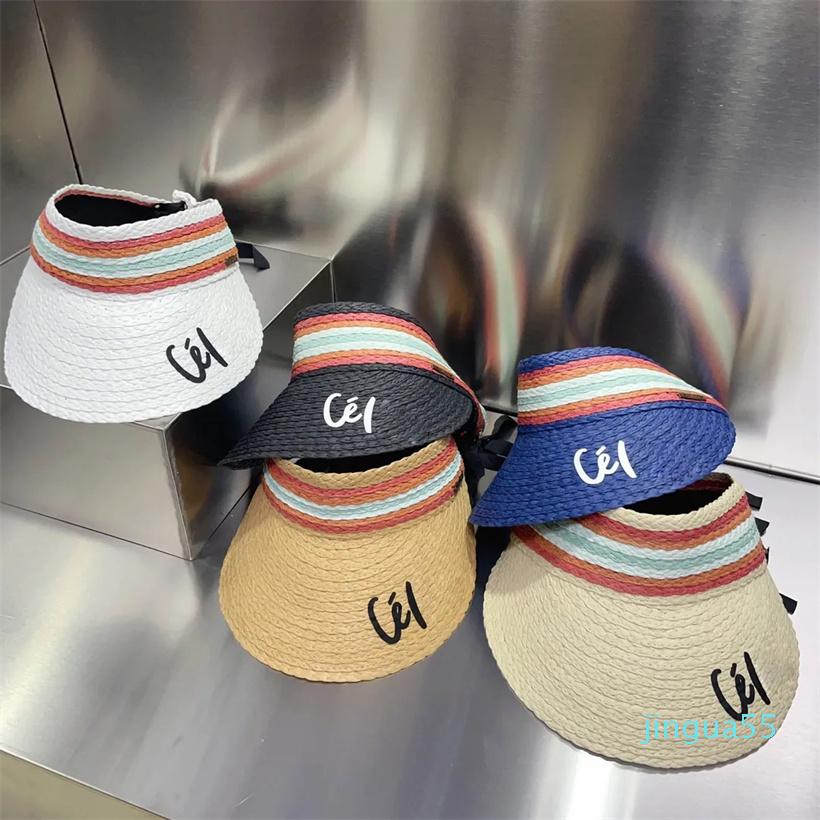 Women's Candy Color Summer Designer Ball cap Vacation Travel Sports Breathable Sunscreen Straw Woven Letter, Blue
Women's Candy Color Summer Designer Ball cap Vacation Travel Sports Breathable Sunscreen Straw Woven Letter, Blue