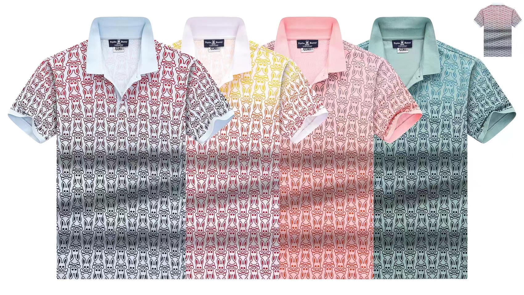 rsycho bunny designer mens polo shirt summer New fashion luxury brand top mens short sleeve t shirt casual breathable loose classic business cotton asian Size M-XXXL, 3-2
rsycho bunny designer mens polo shirt summer New fashion luxury brand top mens short sleeve t shirt casual breathable loose classic business cotton asian Size M-XXXL, 3-2