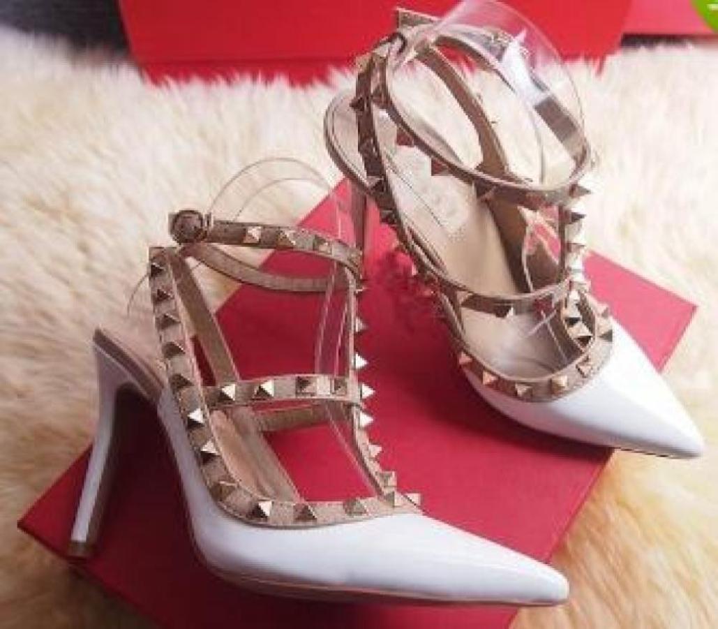 Brand Women Pumps Wedding Shoes Woman High Heels Nude Fashion Ankle Straps Rivets Shoes Sexy High Heels Bridal Shoes Size 35418663219, Red
Brand Women Pumps Wedding Shoes Woman High Heels Nude Fashion Ankle Straps Rivets Shoes Sexy High Heels Bridal Shoes Size 35418663219, Red