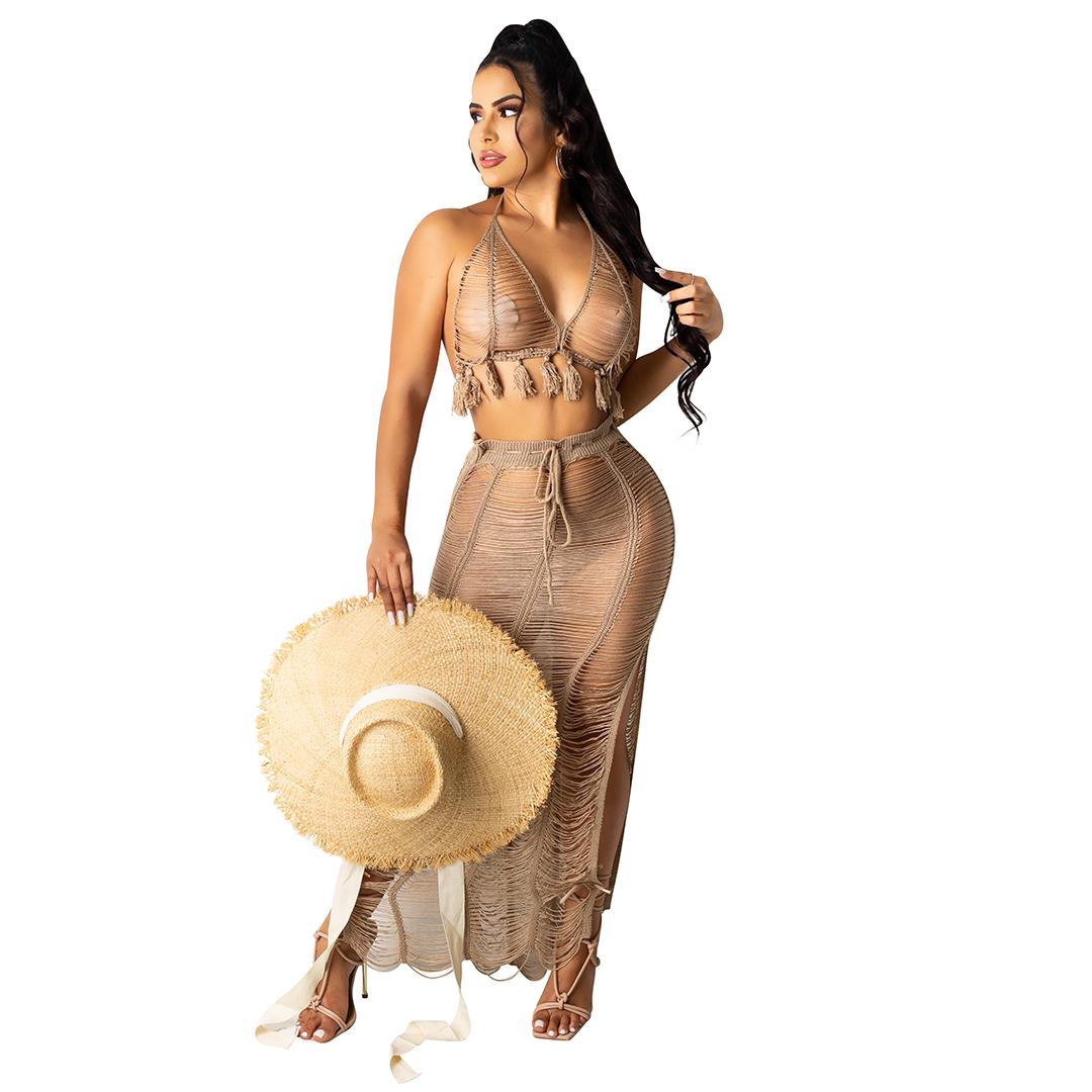 Dress JRRY Sexy Women Knitted Set Two Pieces Crop Top Slit Skirt Crocheted 2 Pieces Set Hollow Out Crochet Beach Knitwear, Black
Dress JRRY Sexy Women Knitted Set Two Pieces Crop Top Slit Skirt Crocheted 2 Pieces Set Hollow Out Crochet Beach Knitwear, Black