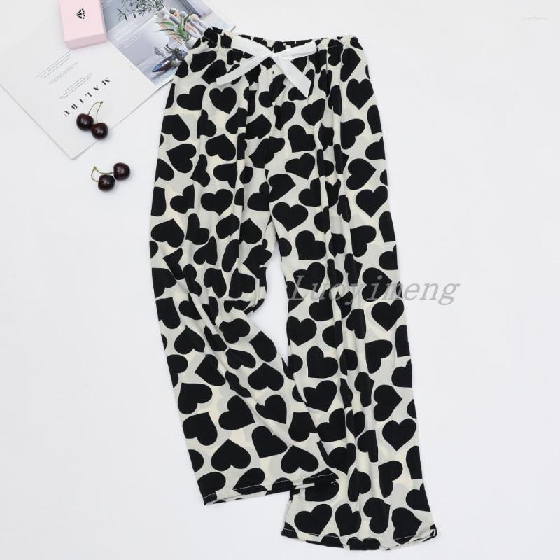 Women's Sleepwear Casual Cute Heart Women Loose Pajama Pants Summer Spring Lounge Trousers Bottoms Stretch Waist Drawstring Wide Leg Home, Shorts
Women's Sleepwear Casual Cute Heart Women Loose Pajama Pants Summer Spring Lounge Trousers Bottoms Stretch Waist Drawstring Wide Leg Home, Shorts